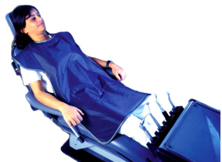 Equipamentos Radiologia - Avental de Chumbo Plumbífero - Avental de Chumbo Paciente 76 x 60 cm 0,50 mmPb